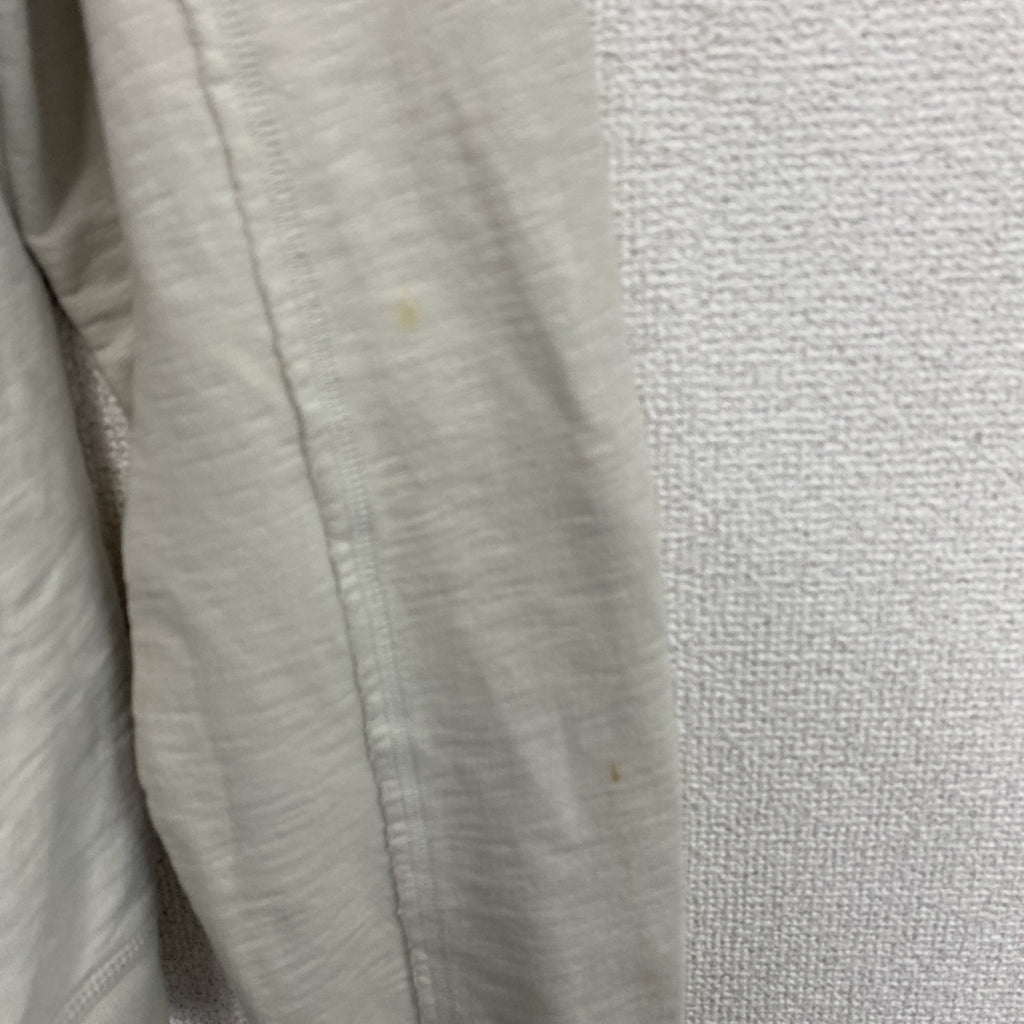 Calvin Klein　カルバンクライン　フルジップスウェットジャケット　4つポケット　白　ホワイト　古着