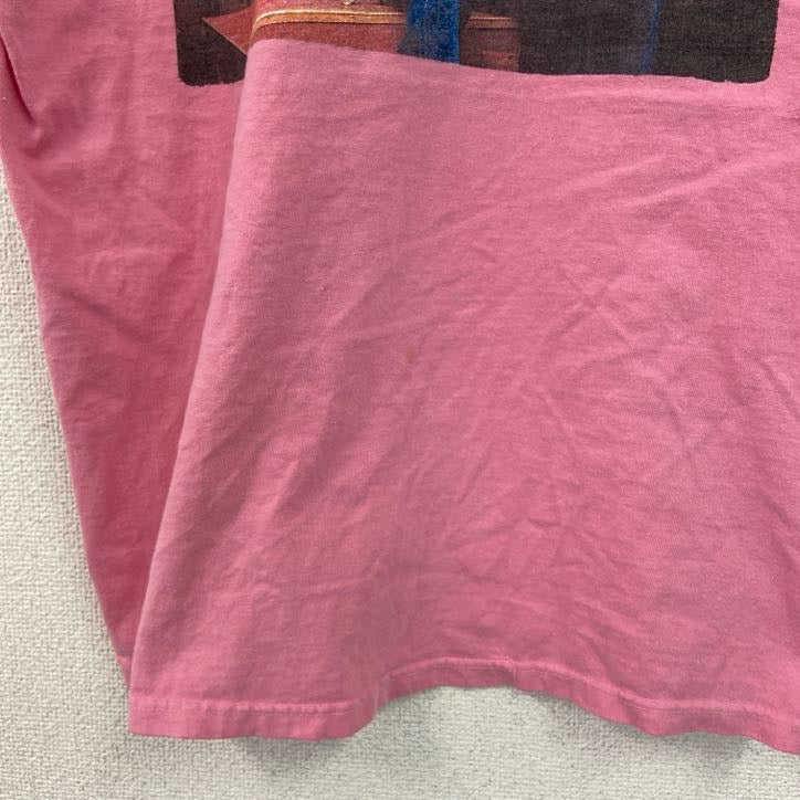 古着 used　90s　Neal McCoy　ニールマッコイ　半袖フォトプリントTシャツ　ヴィンテージ　ピンク　Mサイズ