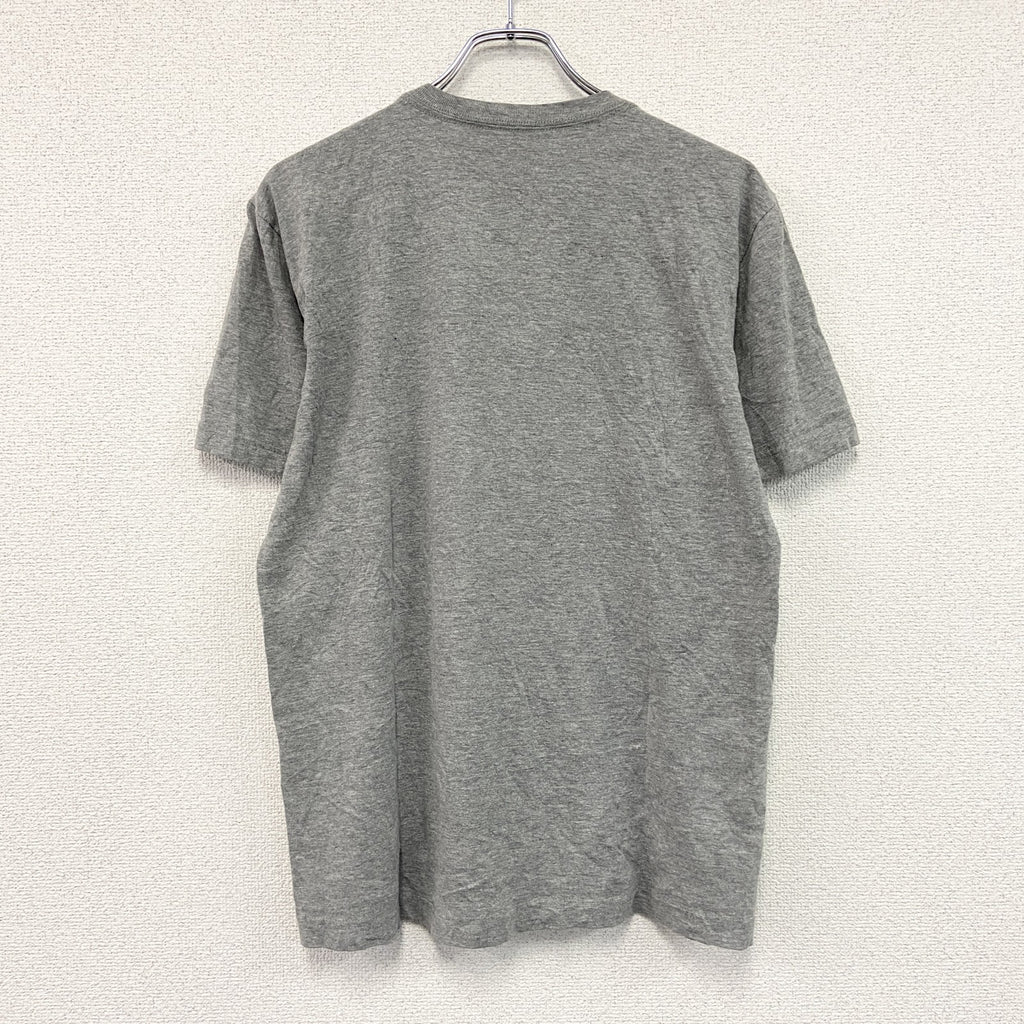 NIKE　ナイキ　半袖プリントTシャツ　グレー　Mサイズ カットソー メンズ コットン 古着