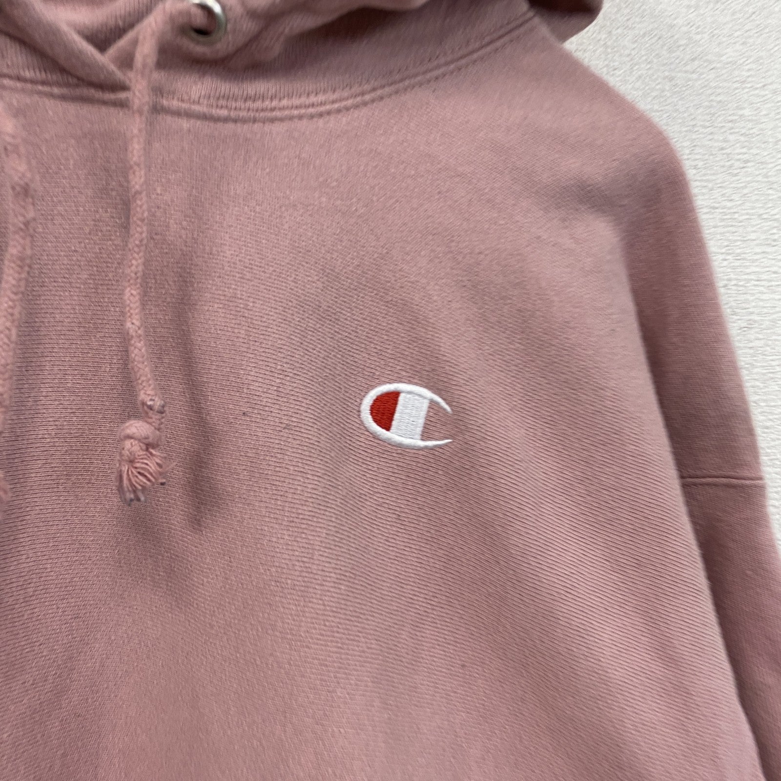 Champion　チャンピオン　リバースウィーブ　スウェットパーカー/フーディー　ピンク　XLサイズ　古着