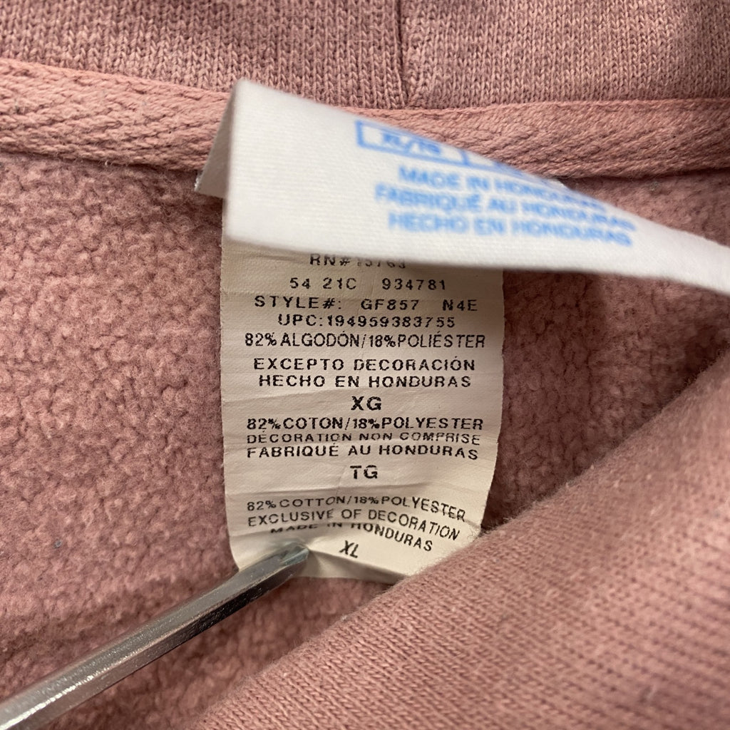 Champion　チャンピオン　リバースウィーブ　スウェットパーカー/フーディー　ピンク　XLサイズ　古着