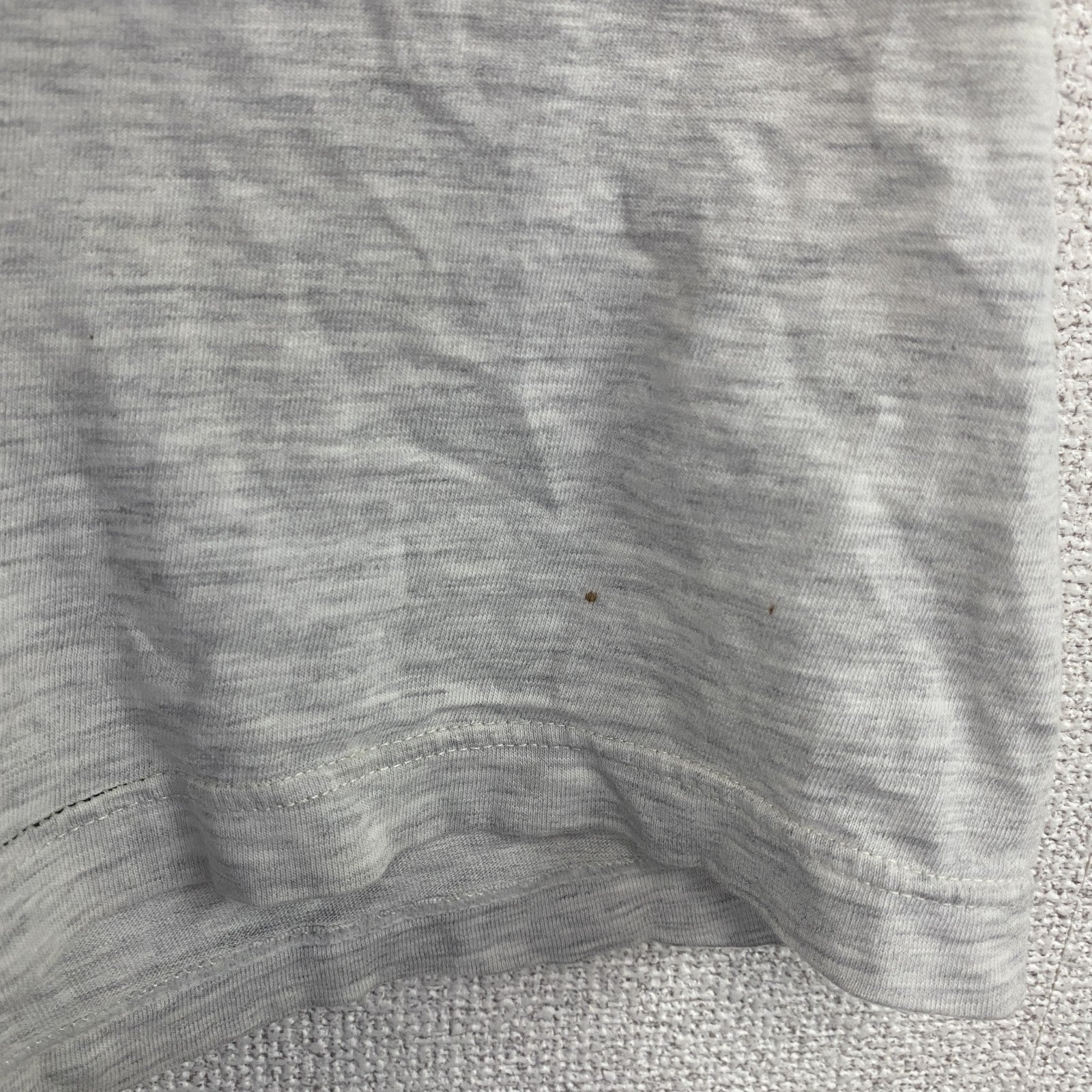 ～00s　ROMANCE　半袖プリントTシャツ　ユーロヴィンテージ　灰色　霜降りグレー　Lサイズ　古着