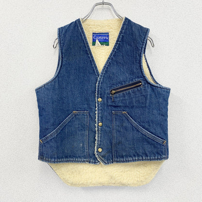 Carter's　カーターズ　デニムボアベスト　インディゴ　Mサイズ