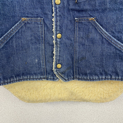 Carter's　カーターズ　デニムボアベスト　インディゴ　Mサイズ