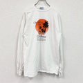 90s　All Sport　オールスポーツ　長袖プリントTシャツ　ヴィンテージ　白　ホワイト　Lサイズ　古着