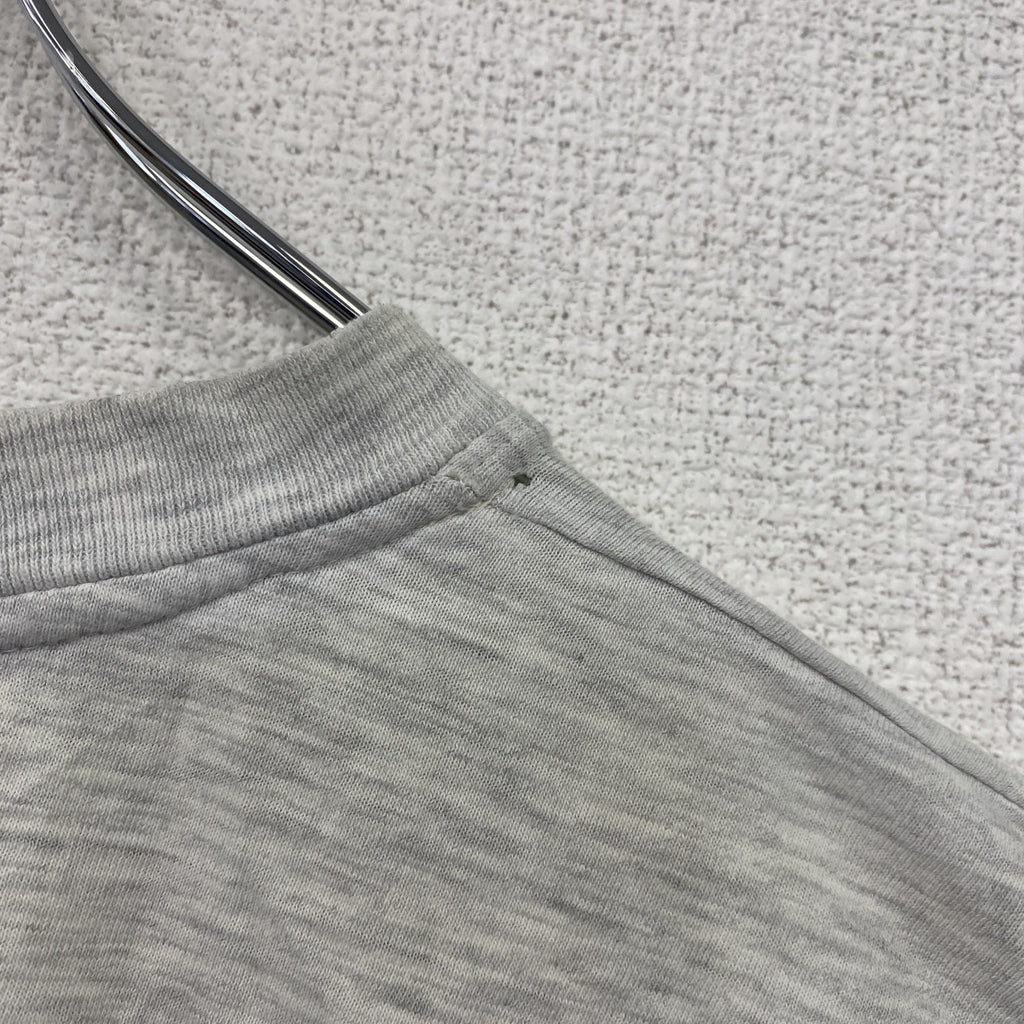 ～00s　ROMANCE　半袖プリントTシャツ　ユーロヴィンテージ　灰色　霜降りグレー　Lサイズ　古着