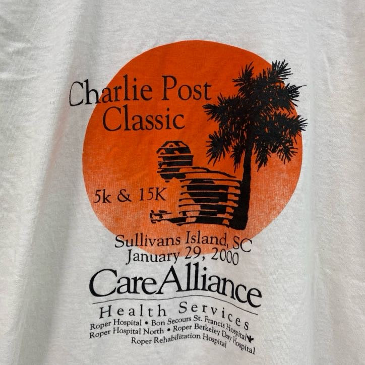 90s　All Sport　オールスポーツ　長袖プリントTシャツ　ヴィンテージ　白　ホワイト　Lサイズ　古着