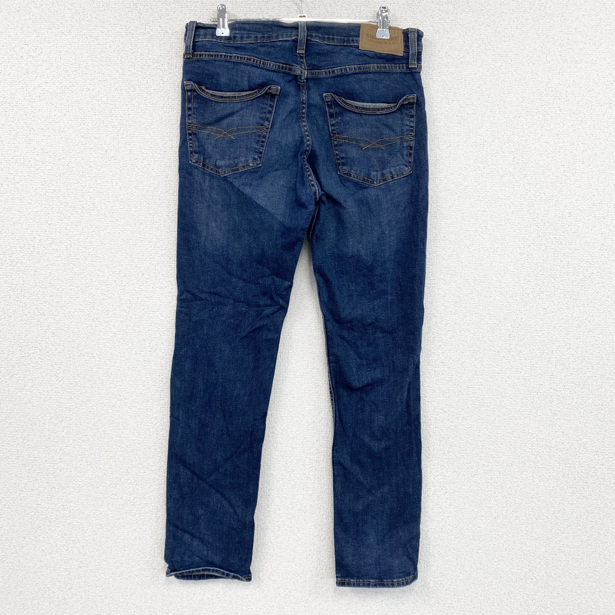 Levi’s　リーバイス　SIDNATURE　デニムパンツ/ジーンズ　鬼ヒゲ　インディゴ　W33サイズ　古着