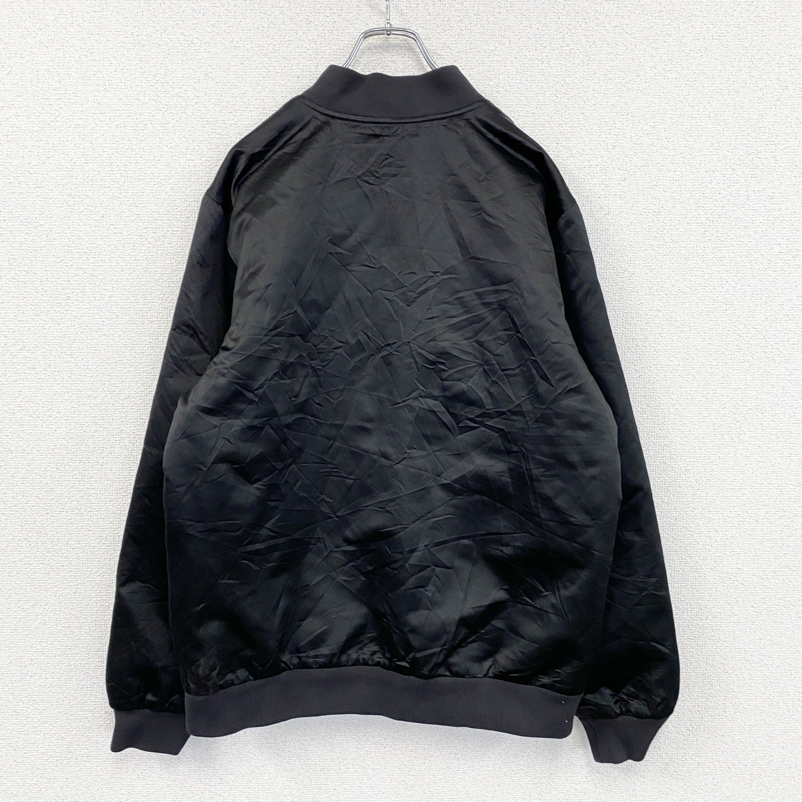 TRI-MOUNTAIN　トライマウンテン　MA-1　ブルゾン/スイングトップ　中綿入り　黒　ブラック　Lサイズ　古着