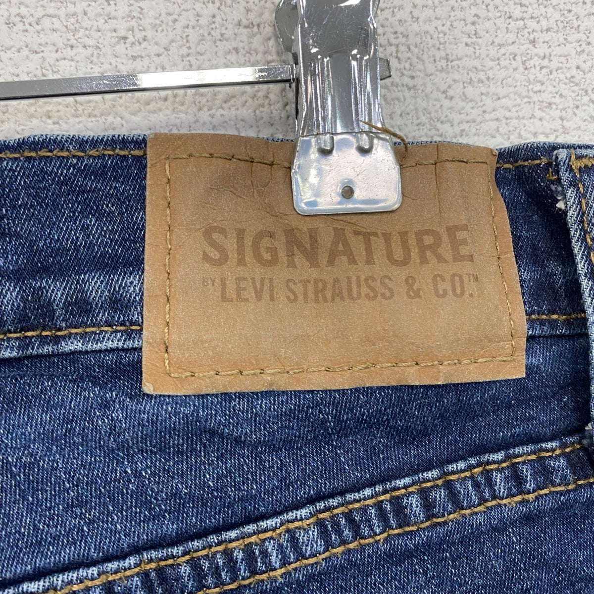 Levi’s　リーバイス　SIDNATURE　デニムパンツ/ジーンズ　鬼ヒゲ　インディゴ　W33サイズ　古着