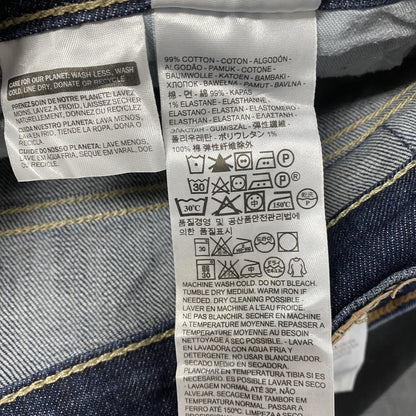 evi’s　リーバイス　511　デニムパンツ/ジーンズ　縦落ち　インディゴ　W34サイズ