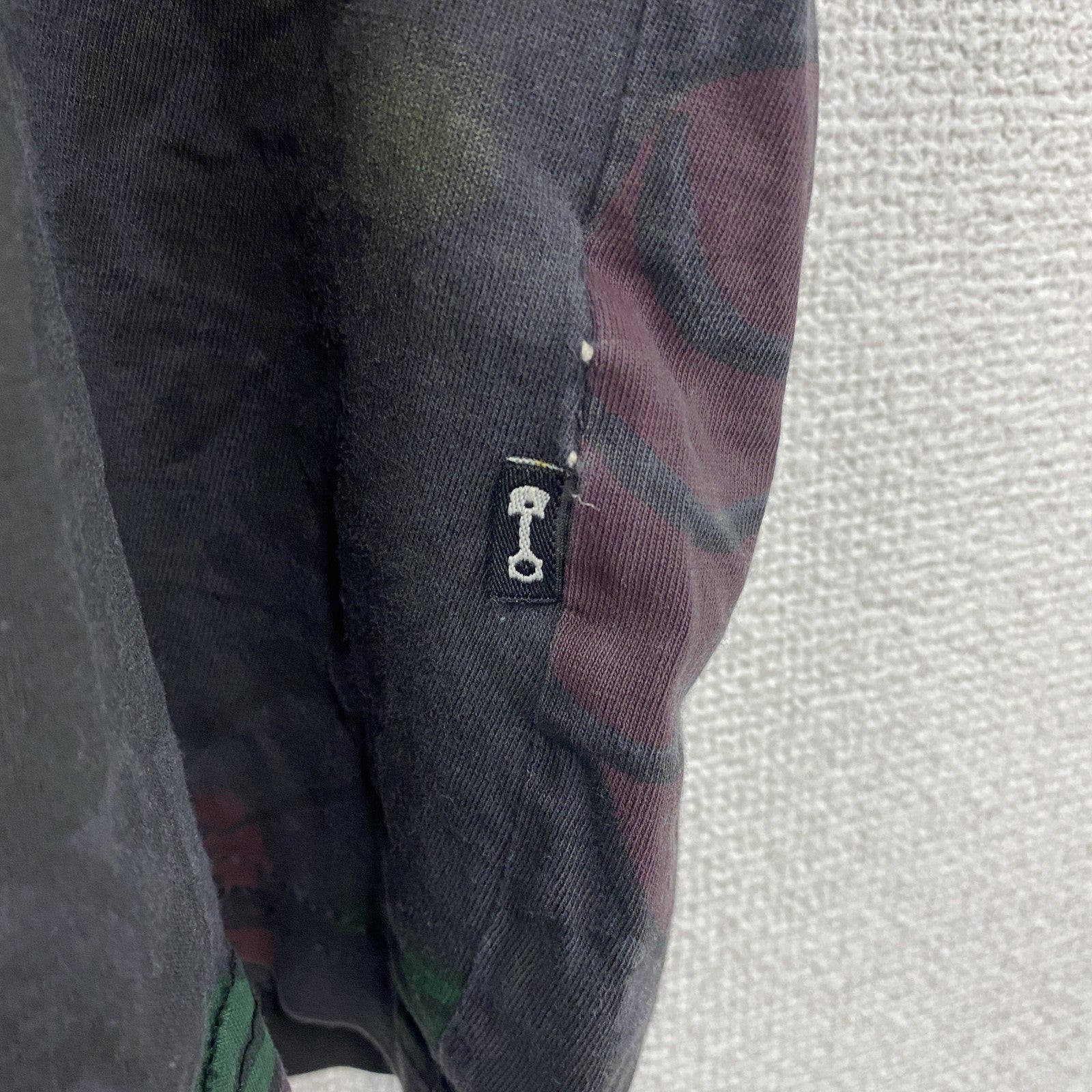 Rockerbox　半袖プリントTシャツ　アニマルT　和柄　黒　ブラック　XSサイズ　古着