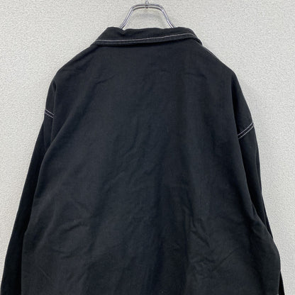 LBZ　Local Boyz　ワークジャケット　フルジップジャケット　デカポケット　黒　ブラック　Lサイズ