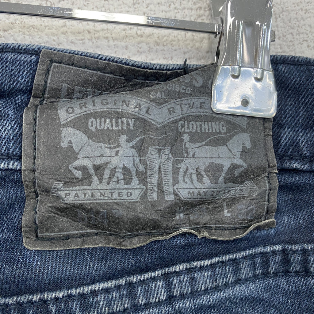 Levi’s　リーバイス　514　デニムパンツ/ジーンズ　縦落ち　ジップフライ　インディゴ　W31サイズ　古着