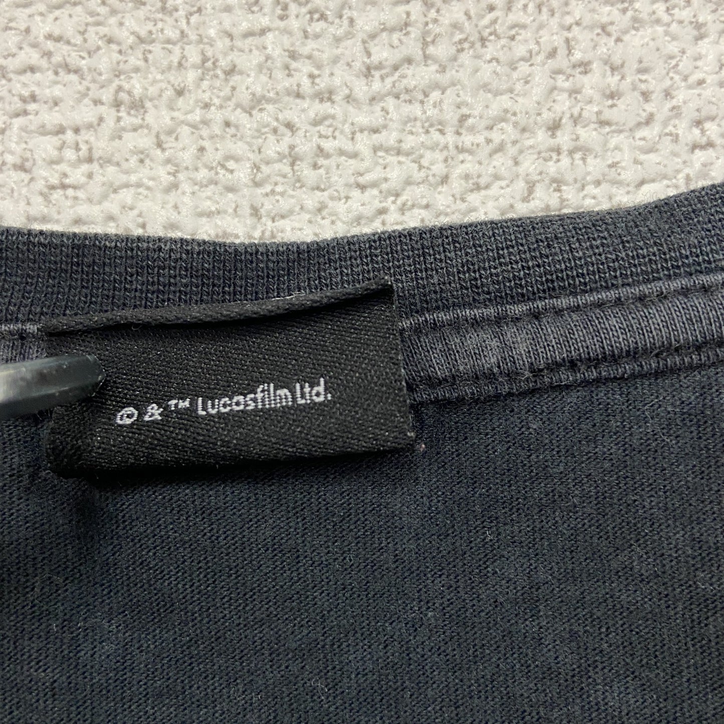 Disney　ディズニー　STAR WARS　スターウォーズ　半袖Tシャツ　ムービーT　黒　ブラック