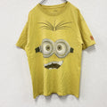 Minions　ミニオンズ　怪盗グルー　半袖Tシャツ　ムービーT　キャラクターT　黄色　イエロー　Lサイズ　古着