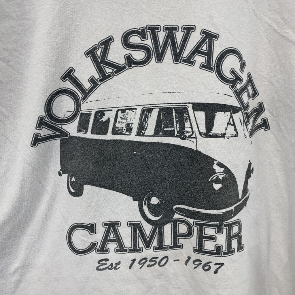 GILDAN　ギルダン　Volkswagen　フォルクスワーゲン　半袖Tシャツ　白　ホワイト　2XLサイズ　古着