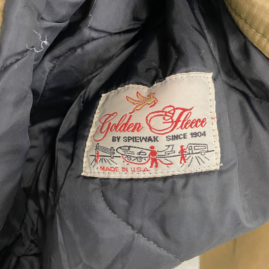 90s　SPIEWAK　スピワック　Golden Fleece　N-2Bタイプ　フライトジャケット　キャメル　40サイズ　　ヴィンテージ　古着
