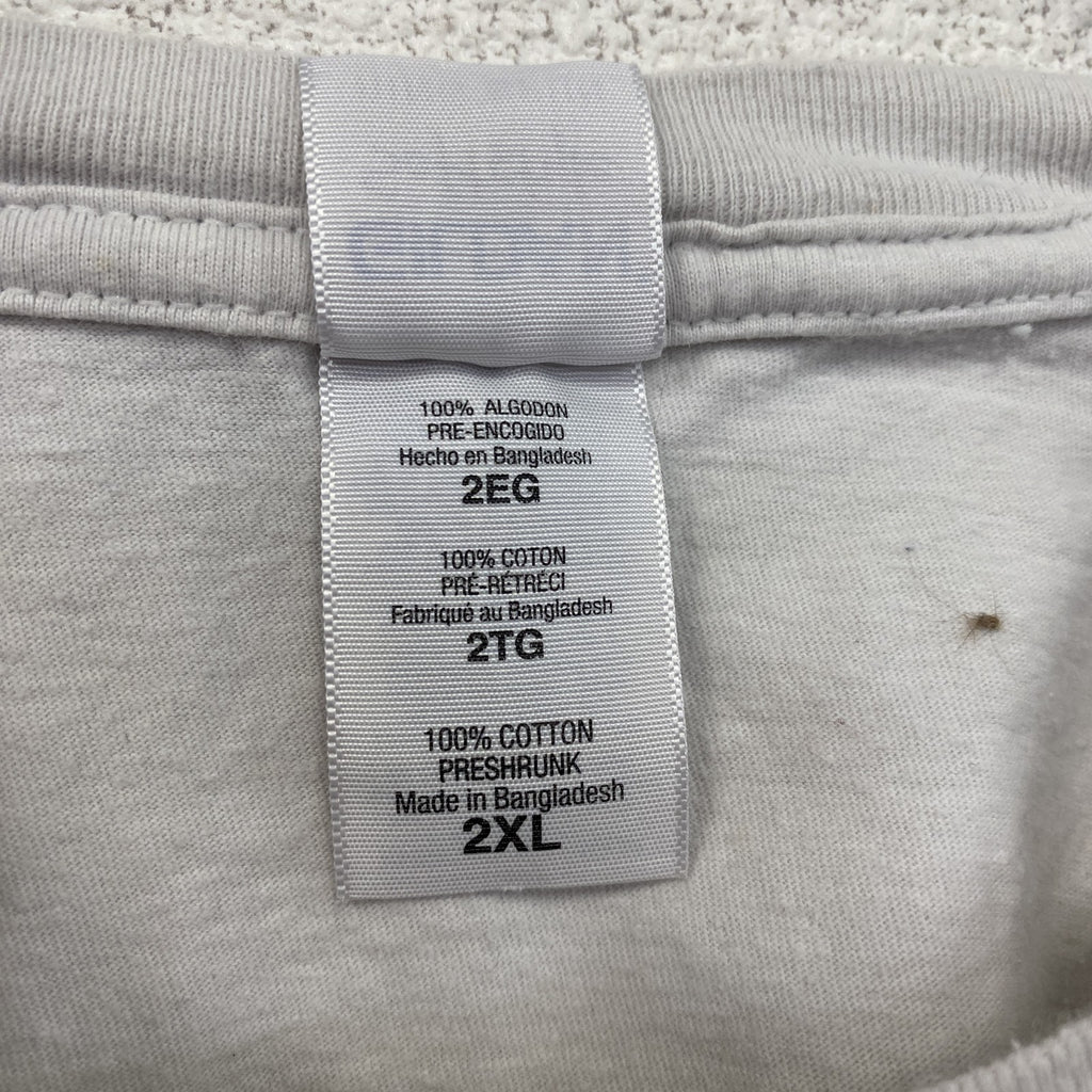 GILDAN　ギルダン　Volkswagen　フォルクスワーゲン　半袖Tシャツ　白　ホワイト　2XLサイズ　古着