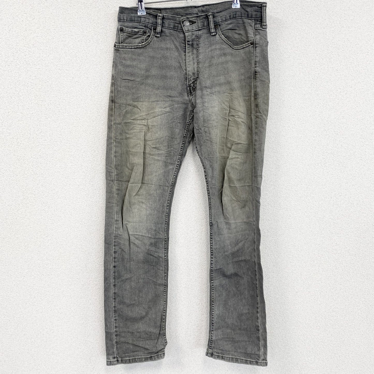 Levi’s　リーバイス　513　デニムパンツ/ジーンズ　縦落ち　鬼ヒゲ　インディゴ　W33サイズ