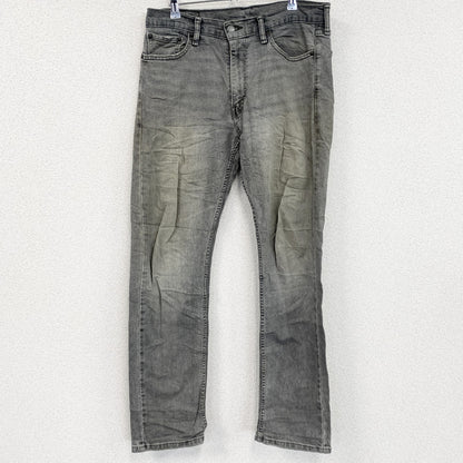 Levi’s　リーバイス　513　デニムパンツ/ジーンズ　縦落ち　鬼ヒゲ　インディゴ　W33サイズ