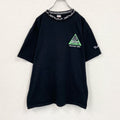 90s　Tinley　半袖プリントTシャツ　Coca-Cola　トライアスロン　シングルステッチ　企業ロゴ　黒　ブラック　XLサイズ　　ヴィンテージ　古着