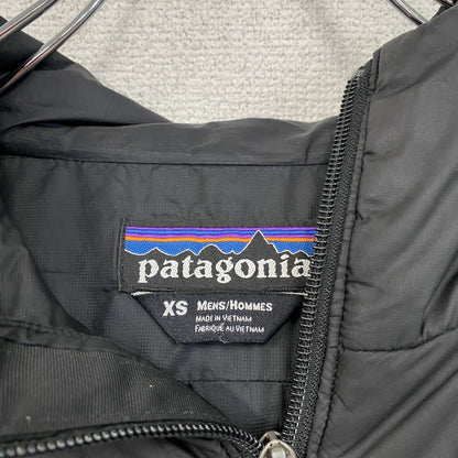 Patagonia　パタゴニア　マイクロパフフーディ　中綿ジャケット　黒　ブラック　XSサイズ