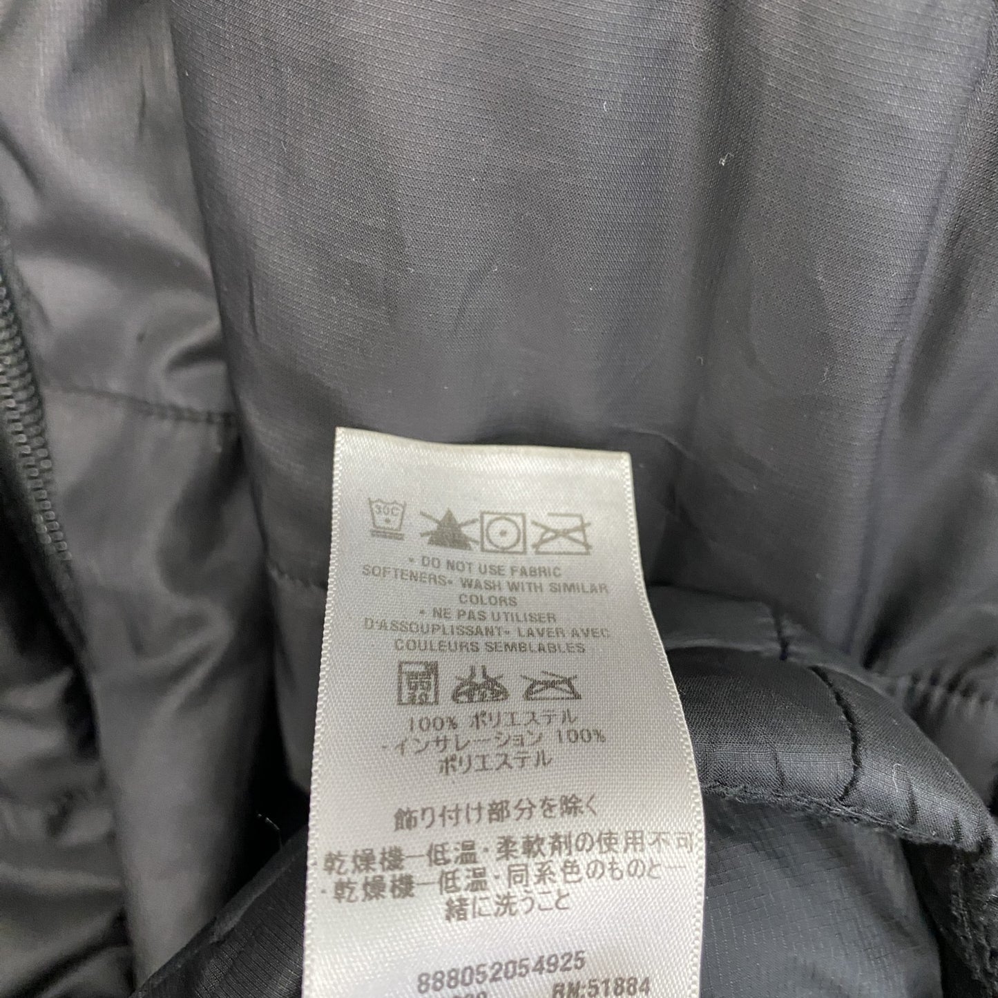 Patagonia　パタゴニア　マイクロパフフーディ　中綿ジャケット　黒　ブラック　XSサイズ