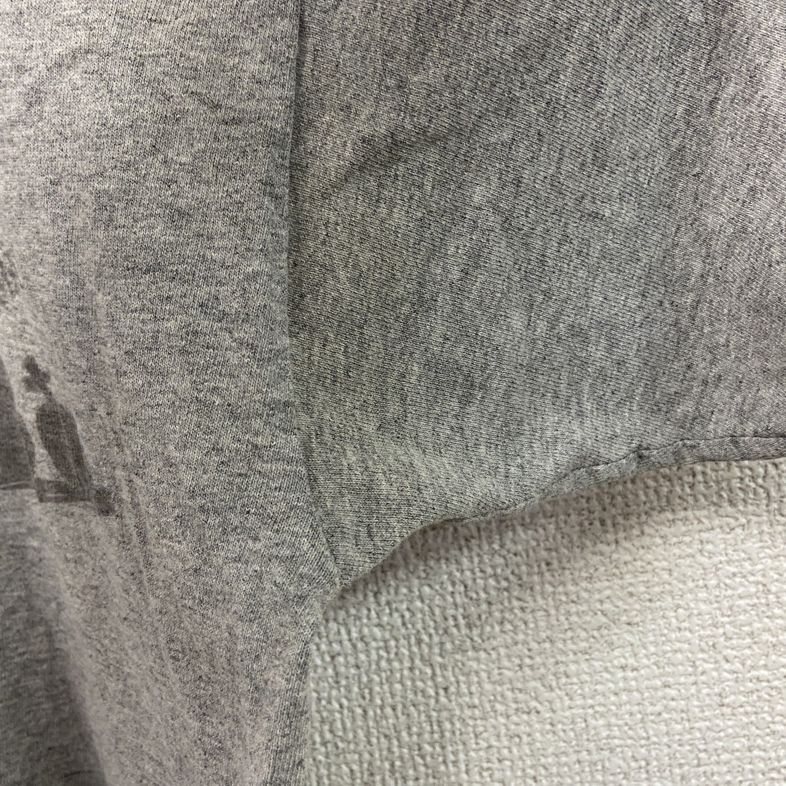古着 used　～00s　THE NIGHTMARE BEFORE CHRISTMAS　半袖リンガーTシャツ　グレー　Lサイズ