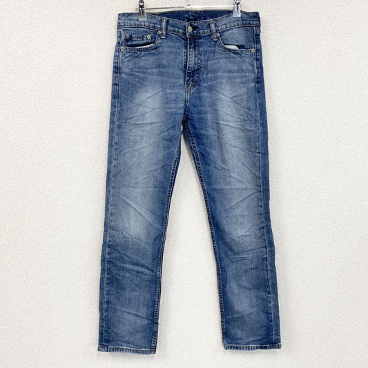 Levi’s　リーバイス　513　デニムパンツ/ジーンズ　縦落ち　インディゴ　W32サイズ