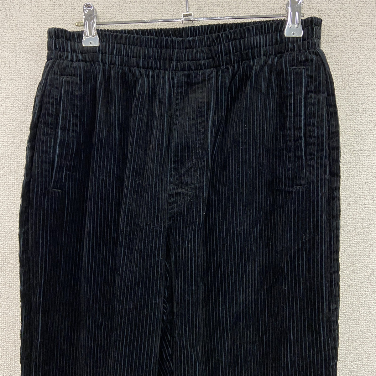 GU UNDERCOVER　ジーユー　アンダーカバー　コーデュロイパンツ　黒　ブラック　Sサイズ　古着