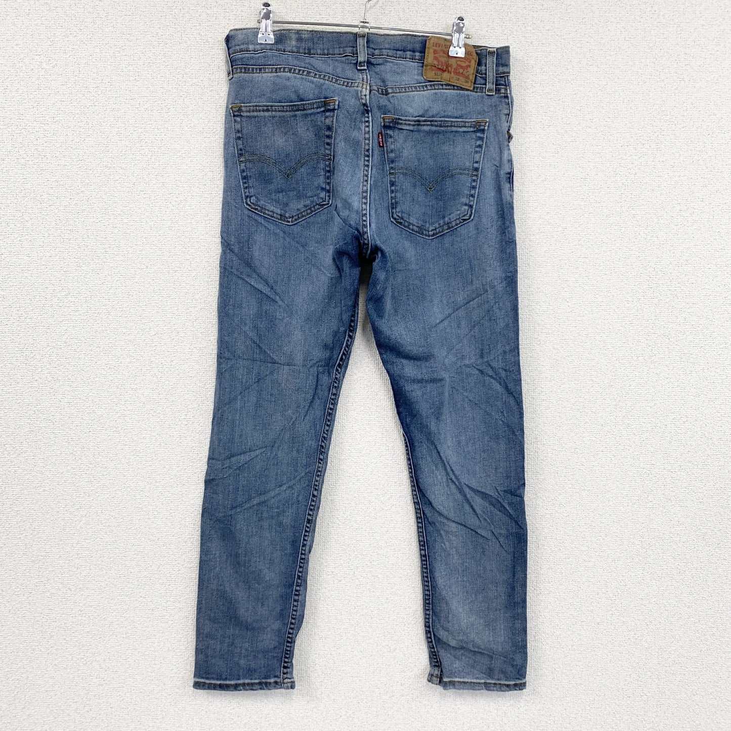 Levi’s　リーバイス　512　デニムパンツ/ジーンズ　縦落ち　インディゴ　W32サイズ