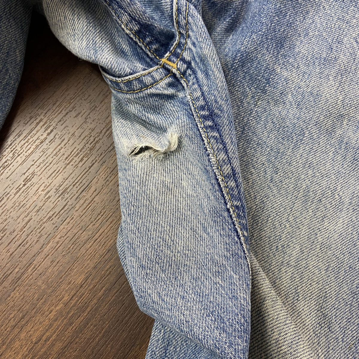 Lee　リー　デニムパンツ/ジーンズ　ジップフライ　インディゴ　W31サイズ　古着