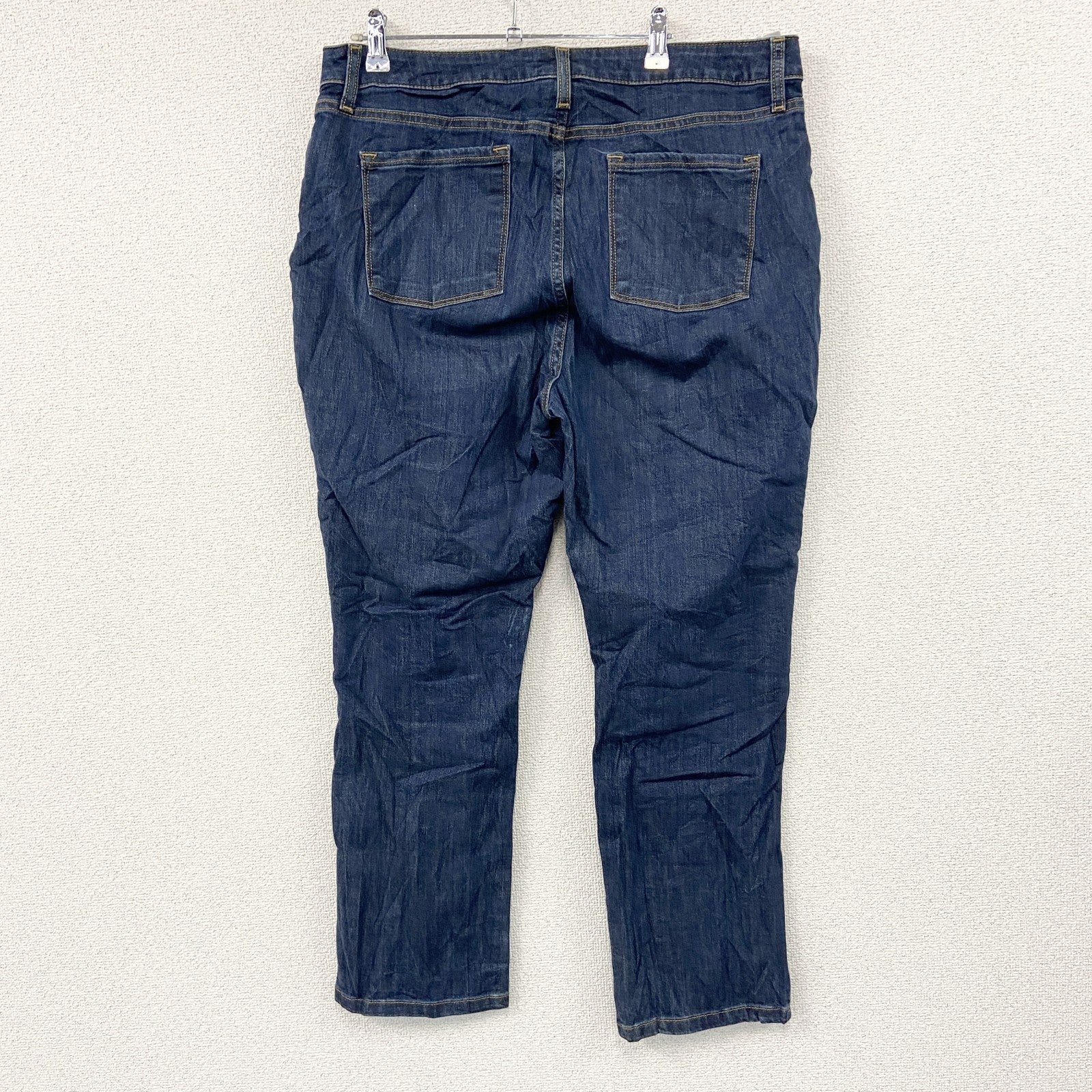 L.L.Bean　エルエルビーン　デニムパンツ/ジーンズ　ジップフライ　インディゴ　18PETサイズ　古着