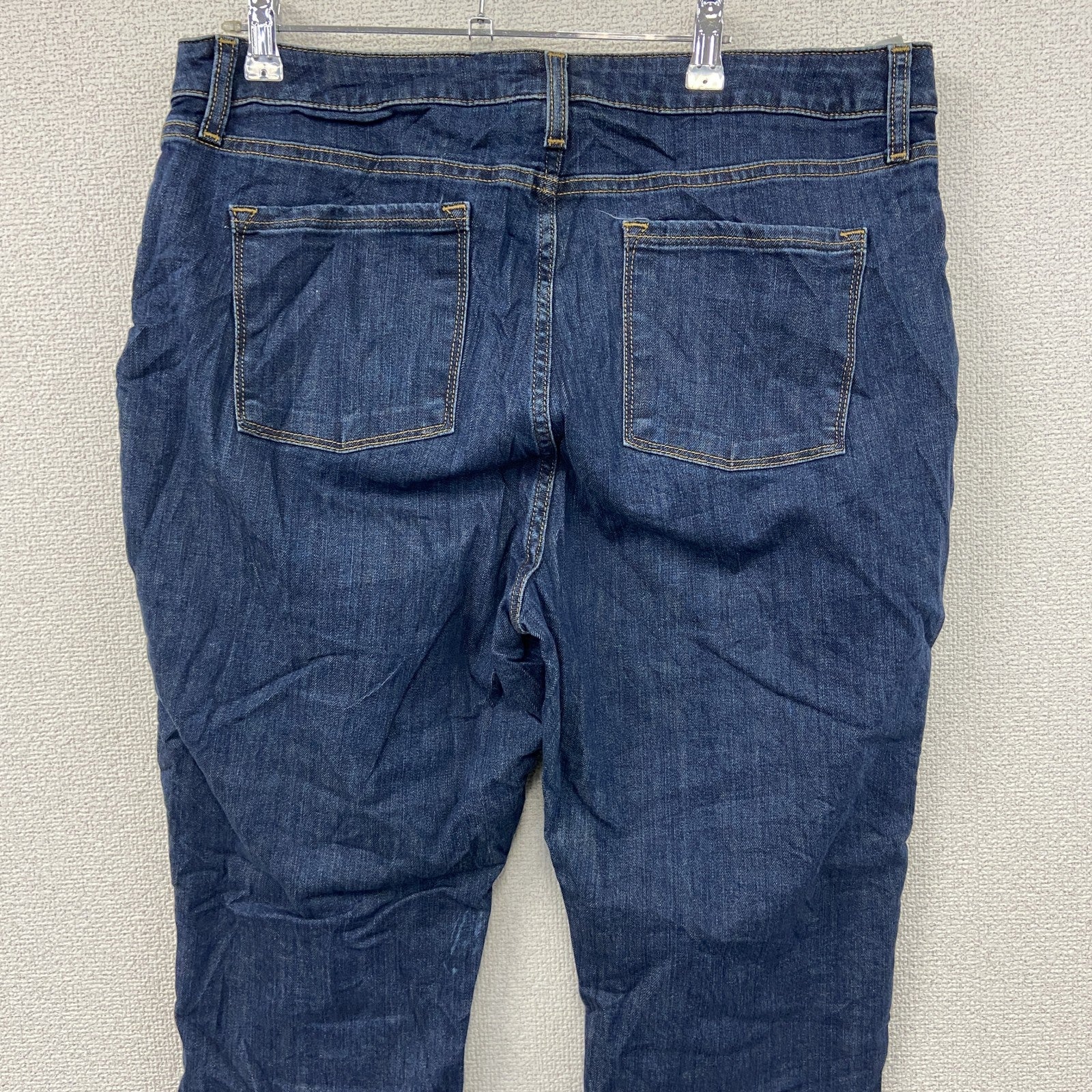 L.L.Bean　エルエルビーン　デニムパンツ/ジーンズ　ジップフライ　インディゴ　18PETサイズ　古着