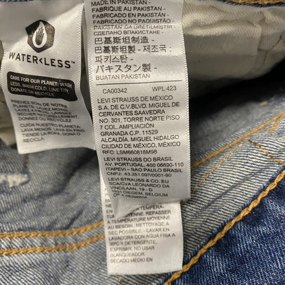 Levi’s　リーバイス　511　デニムパンツ/ジーンズ　縦落ち　インディゴ　W36サイズ