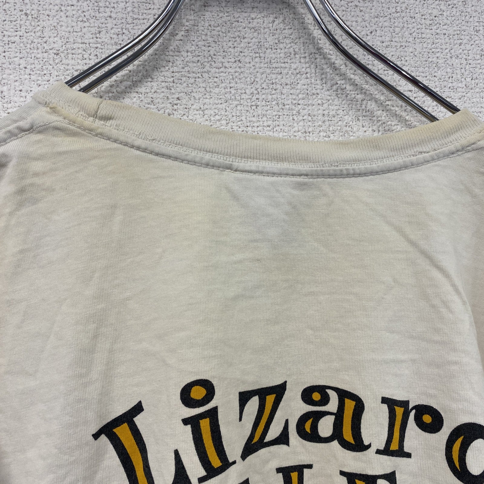 MOAB BREWERY　半袖プリントTシャツ　トカゲ　Beer　ビール　白　ホワイト　Lサイズ　古着