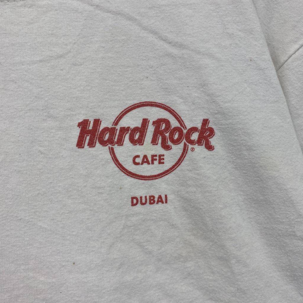 Hard Rock Cafe　ハードロックカフェ　半袖プリントTシャツ　白　ホワイト　Mサイズ　古着