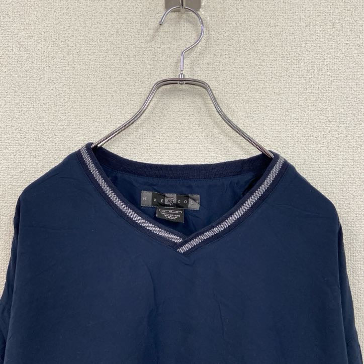 00s　NIKE GOLF　ナイキゴルフ　プルオーバージャケット　ヴィンテージ　紺　ネイビー　XLサイズ　