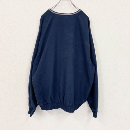 00s　NIKE GOLF　ナイキゴルフ　プルオーバージャケット　ヴィンテージ　紺　ネイビー　XLサイズ　