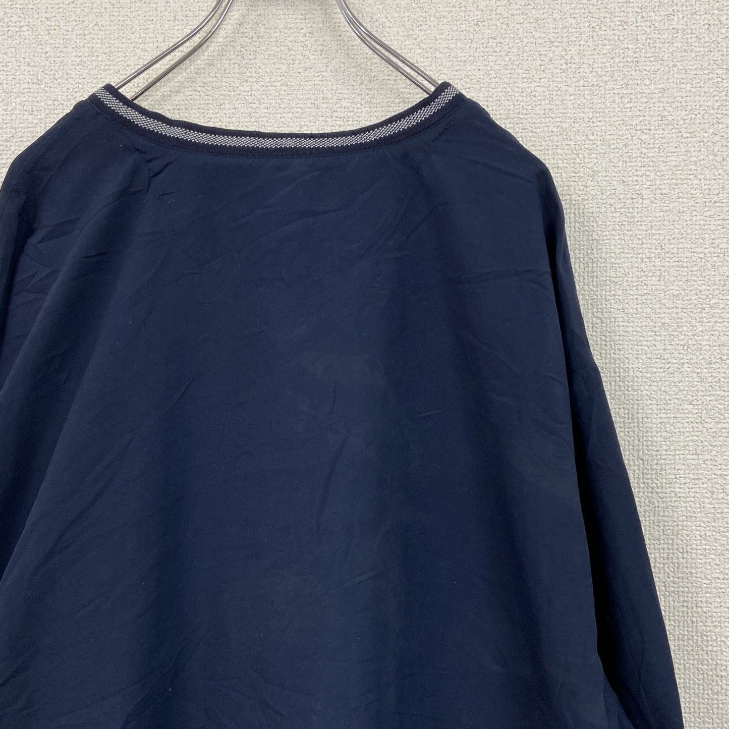 00s　NIKE GOLF　ナイキゴルフ　プルオーバージャケット　ヴィンテージ　紺　ネイビー　XLサイズ　