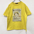 XSHADOW　ONE PIESE　ワンピース　モンキーDルフィ　半袖Tシャツ　アニメT　黄色　イエロー　Lサイズ　古着
