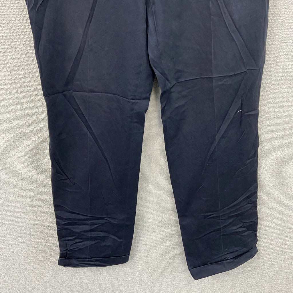 L.L.Bean　エルエルビーン　スラックス　ジップフライ　黒　ブラック　33サイズ　古着