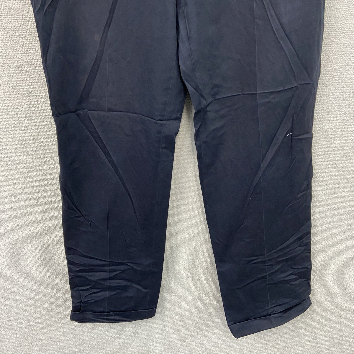 L.L.Bean　エルエルビーン　スラックス　ジップフライ　黒　ブラック　33サイズ　古着