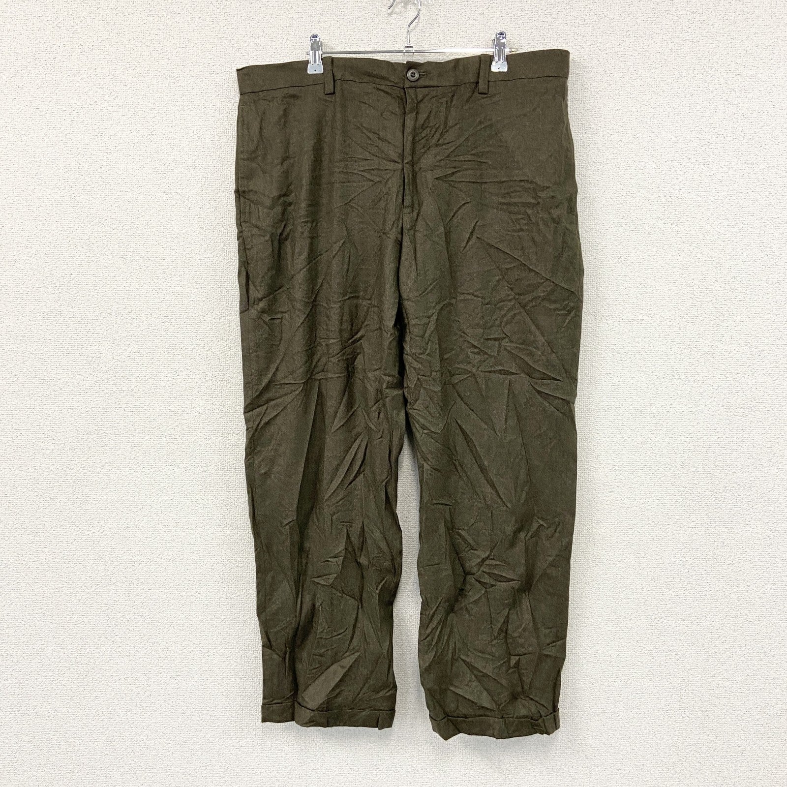L.L.Bean　エルエルビーン　ウールパンツ　ジップフライ　茶色　ブラウン　38サイズ　古着