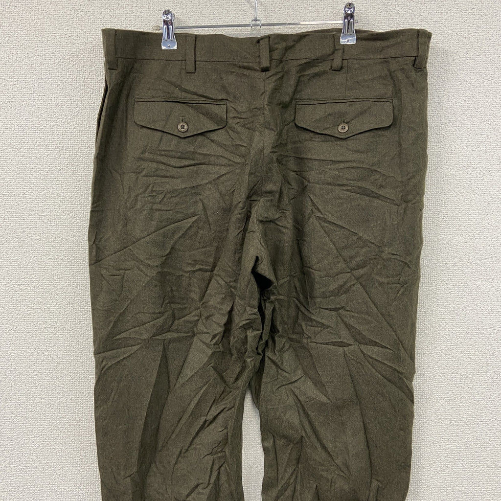 L.L.Bean　エルエルビーン　ウールパンツ　ジップフライ　茶色　ブラウン　38サイズ　古着