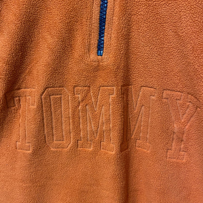 古着 used　TOMMY HILFIGER トミーヒルフィガー　長袖ハーフジップフリースジャケット　プルオーバー　XLサイズ