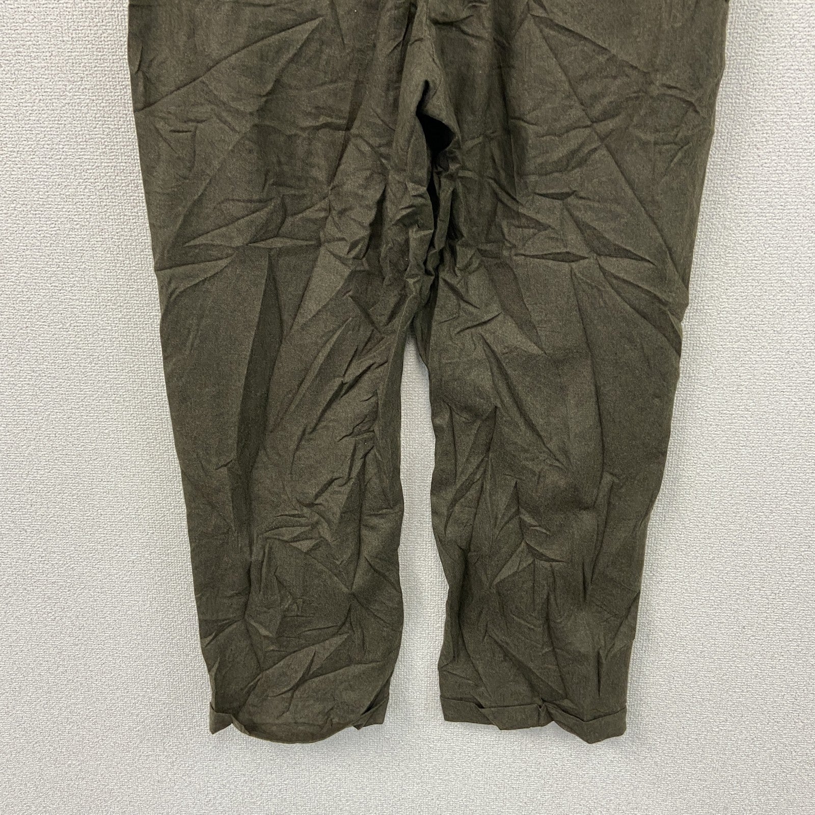 L.L.Bean　エルエルビーン　ウールパンツ　ジップフライ　茶色　ブラウン　38サイズ　古着