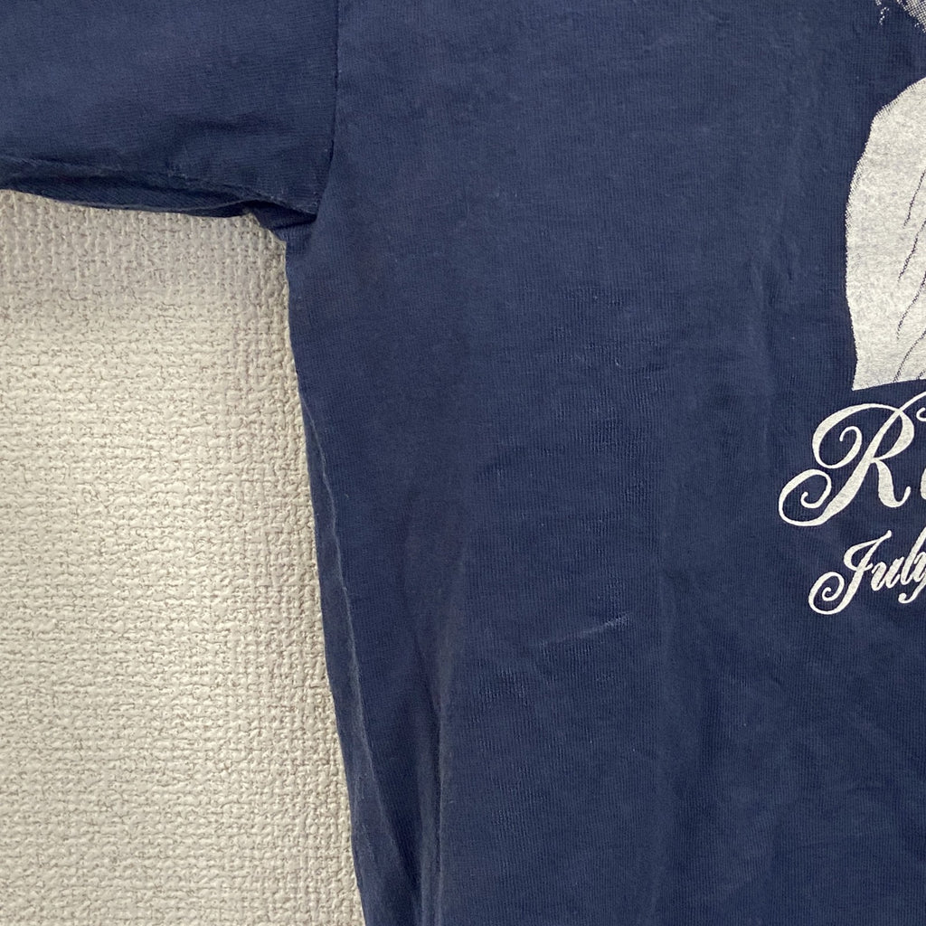 古着 used　00s　PORT and COMPANY　半袖プリントTシャツ　ヴィンテージ　紺色　ネイビー　Lサイズ