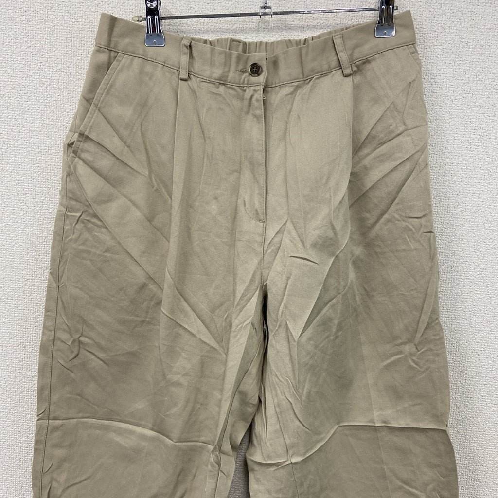 L.L.Bean　エルエルビーン　チノパンツ　ジップフライ　ベージュ　12PETサイズ　古着